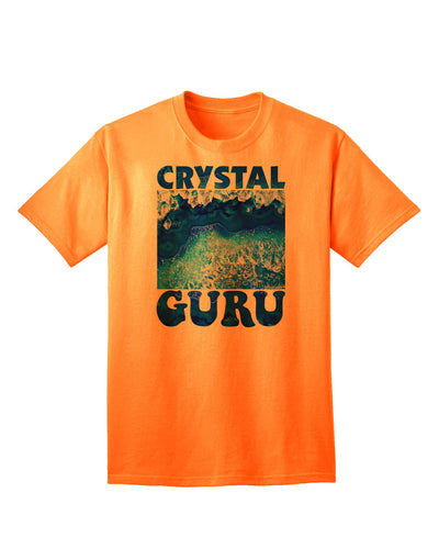 Crystal Guru Premium Adult T-Shirt - Ecommerce Exclusive-Mens T-shirts-TooLoud-Neon-Orange-Small-Davson Sales