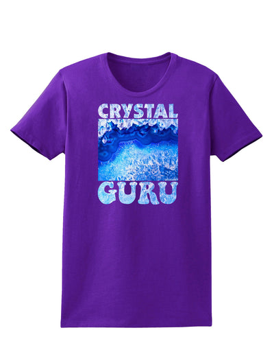 Crystal Guru Womens Dark T-Shirt-TooLoud-Purple-X-Small-Davson Sales