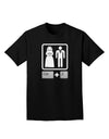 Ctrl Z - Marriage Adult Dark T-Shirt-Mens T-Shirt-TooLoud-Black-Small-Davson Sales