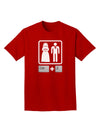 Ctrl Z - Marriage Adult Dark T-Shirt-Mens T-Shirt-TooLoud-Red-Small-Davson Sales