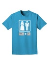 Ctrl Z - Marriage Adult Dark T-Shirt-Mens T-Shirt-TooLoud-Turquoise-Small-Davson Sales