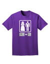 Ctrl Z - Marriage Adult Dark T-Shirt-Mens T-Shirt-TooLoud-Purple-Small-Davson Sales