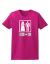 Ctrl Z - Marriage Womens Dark T-Shirt-TooLoud-Hot-Pink-Small-Davson Sales