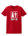 Ctrl Z - Marriage Womens Dark T-Shirt-TooLoud-Red-X-Small-Davson Sales