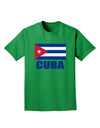 Cuba Flag Cuban Pride Adult Dark T-Shirt by TooLoud-Mens T-Shirt-TooLoud-Kelly-Green-Small-Davson Sales