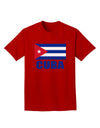 Cuba Flag Cuban Pride Adult Dark T-Shirt by TooLoud-Mens T-Shirt-TooLoud-Red-Small-Davson Sales