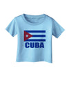Cuba Flag Cuban Pride Infant T-Shirt by TooLoud-Infant T-Shirt-TooLoud-Aquatic-Blue-06-Months-Davson Sales