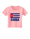 Cuba Flag Cuban Pride Toddler T-Shirt by TooLoud-Toddler T-Shirt-TooLoud-Candy-Pink-2T-Davson Sales