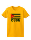 Cuba Flag Cuban Pride Womens T-Shirt by TooLoud-Womens T-Shirt-TooLoud-Gold-X-Small-Davson Sales