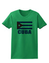 Cuba Flag Cuban Pride Womens T-Shirt by TooLoud-Womens T-Shirt-TooLoud-Kelly-Green-X-Small-Davson Sales