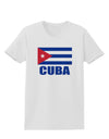 Cuba Flag Cuban Pride Womens T-Shirt by TooLoud-Womens T-Shirt-TooLoud-White-X-Small-Davson Sales