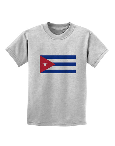 Cuba Flag Cubana Childrens T-Shirt by TooLoud-TooLoud-AshGray-X-Small-Davson Sales