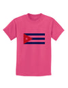 Cuba Flag Cubana Childrens T-Shirt by TooLoud-TooLoud-Sangria-X-Small-Davson Sales