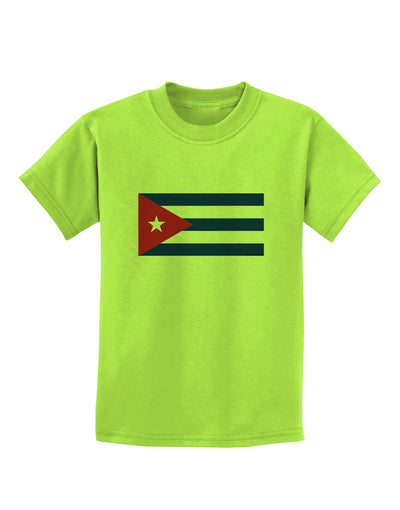 Cuba Flag Cubana Childrens T-Shirt by TooLoud-TooLoud-Lime-Green-X-Small-Davson Sales