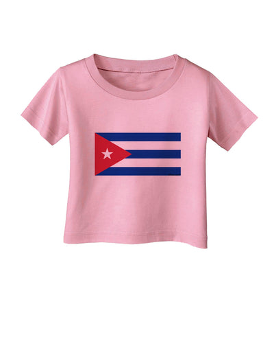 Cuba Flag Cubana Infant T-Shirt by TooLoud-TooLoud-Candy-Pink-06-Months-Davson Sales