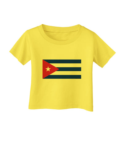 Cuba Flag Cubana Infant T-Shirt by TooLoud-TooLoud-Yellow-06-Months-Davson Sales