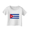 Cuba Flag Cubana Infant T-Shirt by TooLoud-TooLoud-White-06-Months-Davson Sales