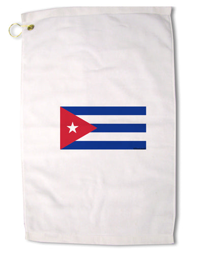 Cuba Flag Cubana Premium Cotton Golf Towel - 16 x 25 inch by TooLoud-Golf Towel-TooLoud-16x25"-Davson Sales