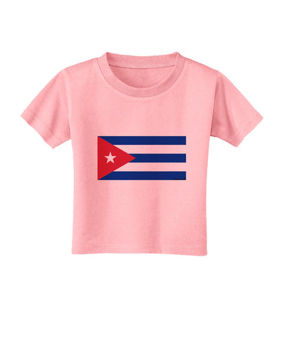 Cuba Flag Cubana Toddler T-Shirt by TooLoud-Toddler T-Shirt-TooLoud-Candy-Pink-2T-Davson Sales