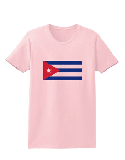 Cuba Flag Cubana Womens T-Shirt by TooLoud-TooLoud-PalePink-X-Small-Davson Sales