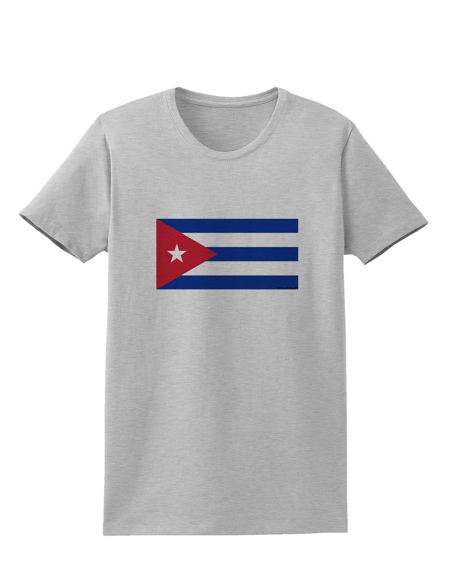 Cuba Flag Cubana Womens T-Shirt by TooLoud-TooLoud-White-X-Small-Davson Sales