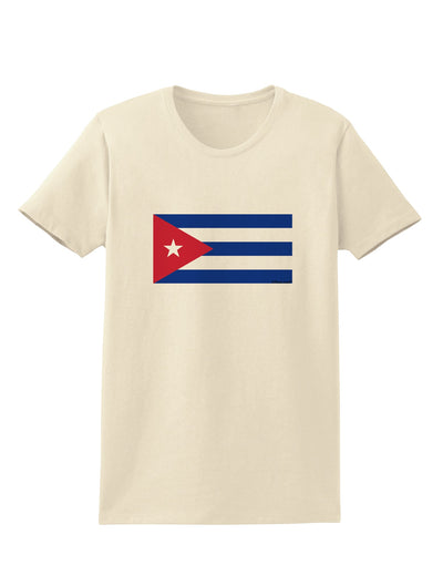 Cuba Flag Cubana Womens T-Shirt by TooLoud-TooLoud-Natural-X-Small-Davson Sales