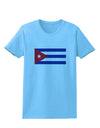 Cuba Flag Cubana Womens T-Shirt by TooLoud-TooLoud-Aquatic-Blue-X-Small-Davson Sales