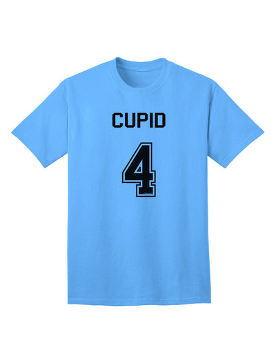 Cupid 4 Adult T-Shirt - Premium Reindeer Jersey-Mens T-shirts-TooLoud-Aquatic-Blue-Small-Davson Sales