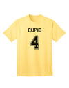 Cupid 4 Adult T-Shirt - Premium Reindeer Jersey-Mens T-shirts-TooLoud-Yellow-Small-Davson Sales