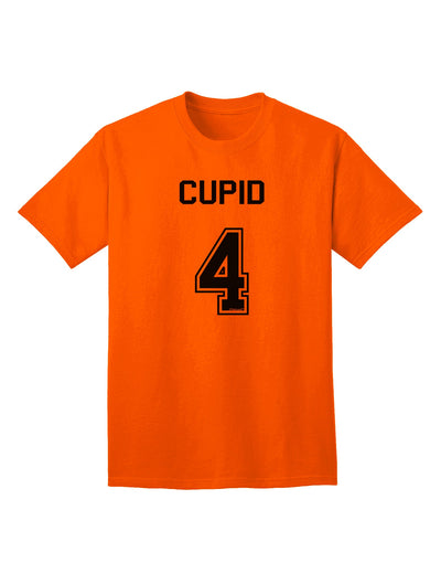 Cupid 4 Adult T-Shirt - Premium Reindeer Jersey-Mens T-shirts-TooLoud-Orange-Small-Davson Sales