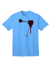 Cupid's Arrow - Heart Shot Wound Design, Premium Adult T-Shirt Collection-Mens T-shirts-TooLoud-Aquatic-Blue-Small-Davson Sales