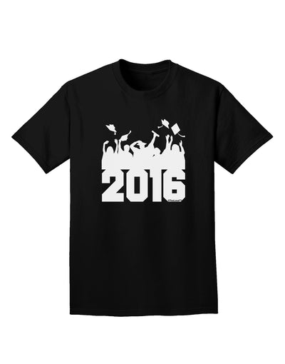 Current Year Graduation BnW Adult Dark T-Shirt-Mens T-Shirt-TooLoud-Black-Small-Davson Sales