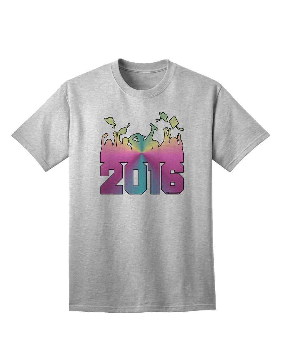 Current Year Graduation Color Adult T-Shirt: A Trendy Choice for Celebrating Milestones-Mens T-shirts-TooLoud-White-Small-Davson Sales