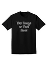 Custom Personalized Image and Text Adult Dark T-Shirt-Mens T-Shirt-TooLoud-Black-Small-Davson Sales