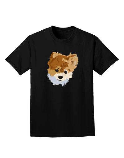 Custom Pet Art Adult Dark T-Shirt by TooLoud-TooLoud-Black-Small-Davson Sales