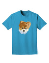 Custom Pet Art Adult Dark T-Shirt by TooLoud-TooLoud-Turquoise-Small-Davson Sales