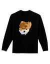 Custom Pet Art Adult Long Sleeve Dark T-Shirt by TooLoud-TooLoud-Black-Small-Davson Sales