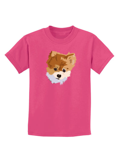 Custom Pet Art Childrens Dark T-Shirt by TooLoud-TooLoud-Sangria-X-Small-Davson Sales