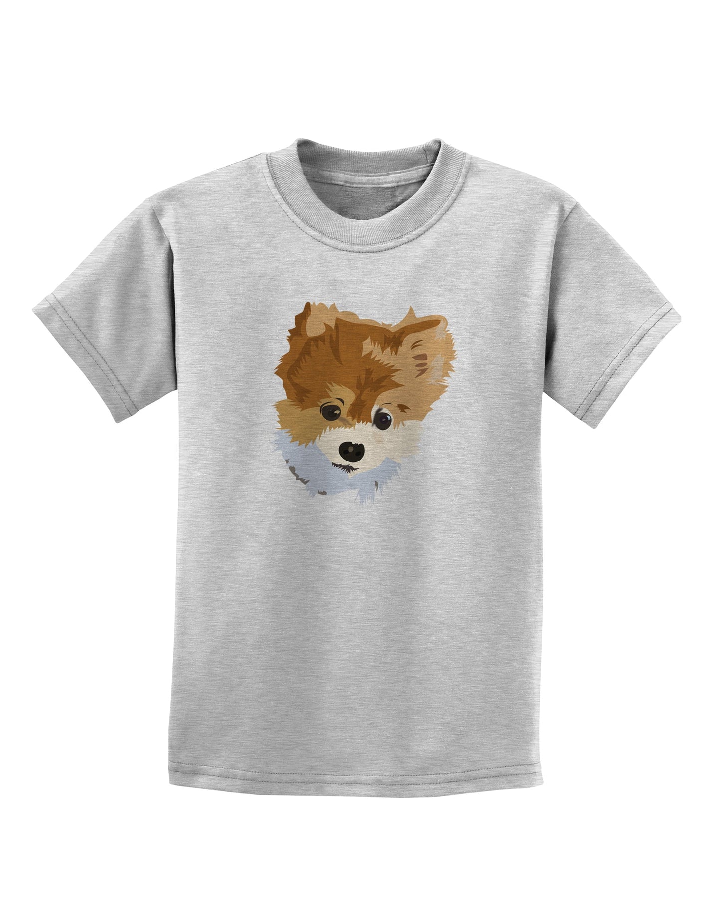 Custom Pet Art Childrens T-Shirt by TooLoud-TooLoud-AshGray-X-Small-Davson Sales