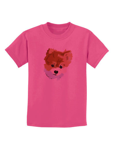 Custom Pet Art Childrens T-Shirt by TooLoud-TooLoud-Sangria-X-Small-Davson Sales