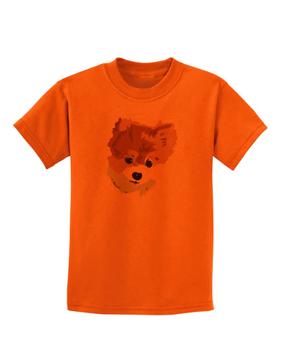 Custom Pet Art Childrens T-Shirt by TooLoud-TooLoud-Orange-X-Small-Davson Sales