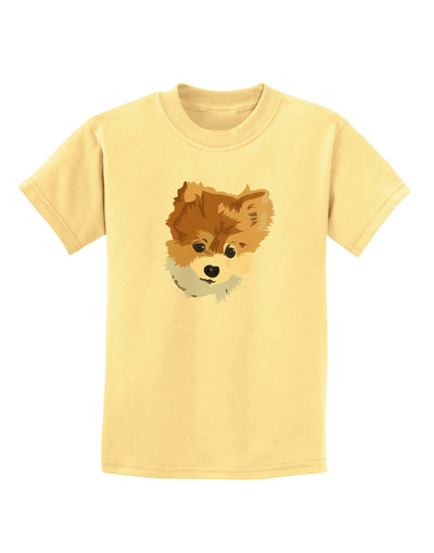 Custom Pet Art Childrens T-Shirt by TooLoud-TooLoud-Daffodil-Yellow-X-Small-Davson Sales