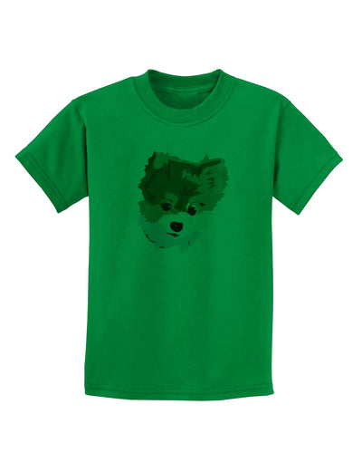 Custom Pet Art Childrens T-Shirt by TooLoud-TooLoud-Kelly-Green-X-Small-Davson Sales