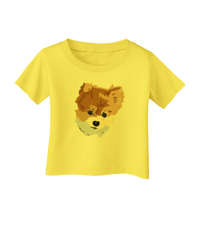 Custom Pet Art Infant T-Shirt by TooLoud-TooLoud-Yellow-06-Months-Davson Sales