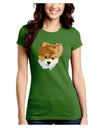 Custom Pet Art Juniors Petite Crew Dark T-Shirt by TooLoud-TooLoud-Kiwi-Green-Juniors Fitted X-Small-Davson Sales