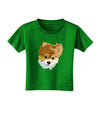 Custom Pet Art Toddler T-Shirt Dark by TooLoud-TooLoud-Clover-Green-2T-Davson Sales