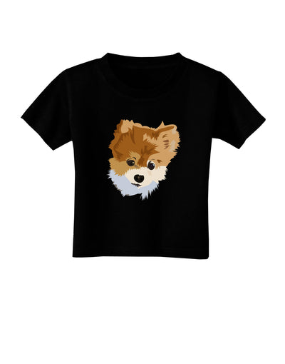 Custom Pet Art Toddler T-Shirt Dark by TooLoud-TooLoud-Black-2T-Davson Sales