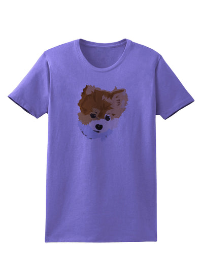 Custom Pet Art Womens T-Shirt by TooLoud-TooLoud-Violet-X-Small-Davson Sales
