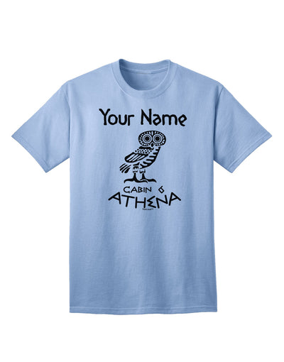 Customizable Athena Adult T-Shirt - Personalized Cabin 6 Collection-Mens T-shirts-TooLoud-Light-Blue-Small-Davson Sales