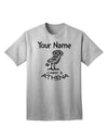 Customizable Athena Adult T-Shirt - Personalized Cabin 6 Collection-Mens T-shirts-TooLoud-AshGray-Small-Davson Sales